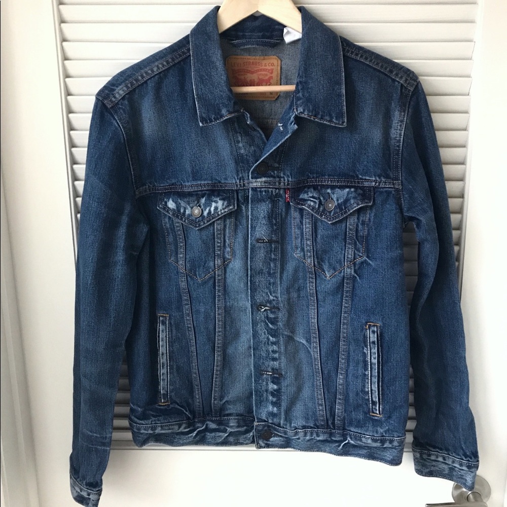 NWOT Levi’s Men’s Denim Trucker Jacket - Picture 3 of 7
